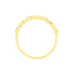 Bague May-linae Or Jaune Diamant
