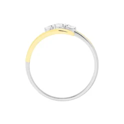 Bague Mayline Or Bicolore Diamant