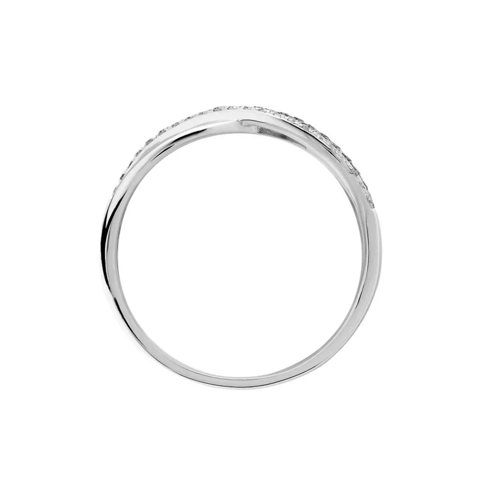 Bague Merlin Or Blanc Diamant