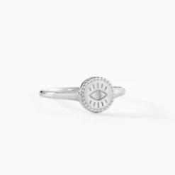 Bague Mystic Argent Blanc