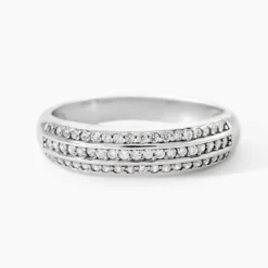 Bague Nataelle Argent Blanc Oxyde De Zirconium