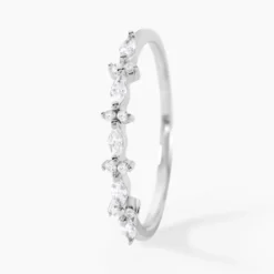 Bague Naura Argent Blanc Oxyde De Zirconium