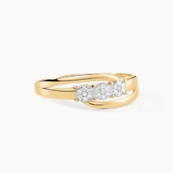 Bague Nolan Or Jaune Diamant
