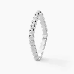 Bague Ocean Argent Blanc