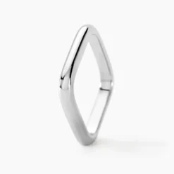Bague Ocean Argent Blanc