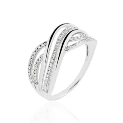Bague Ocean Or Blanc Diamant