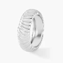 Bague Oksanne Argent Blanc