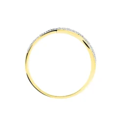 Bague Omnia Or Jaune Diamant