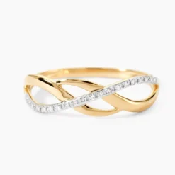 Bague Omnia Or Jaune Diamant