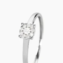 Bague Or Blanc Adeline Diamants