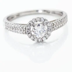 Bague Or Blanc Natanaele Diamants