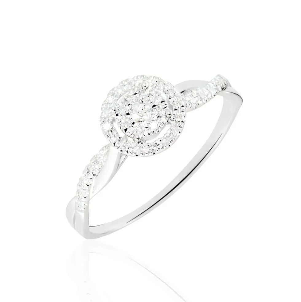 Bague Or Blanc Vesunna Diamants