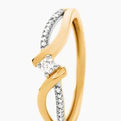 Bague Orianna Or Jaune Diamant