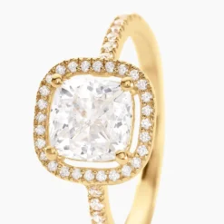 Bague Or Jaune Adrienne Oxydes De Zirconium