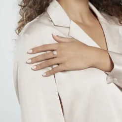 Bague Or Jaune Adrienne Oxydes De Zirconium