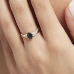 Bague Or Jaune Candice Topaze
