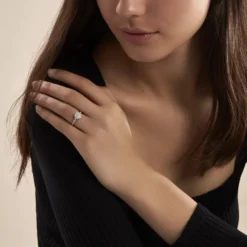 Bague Or Jaune Chou Diamants
