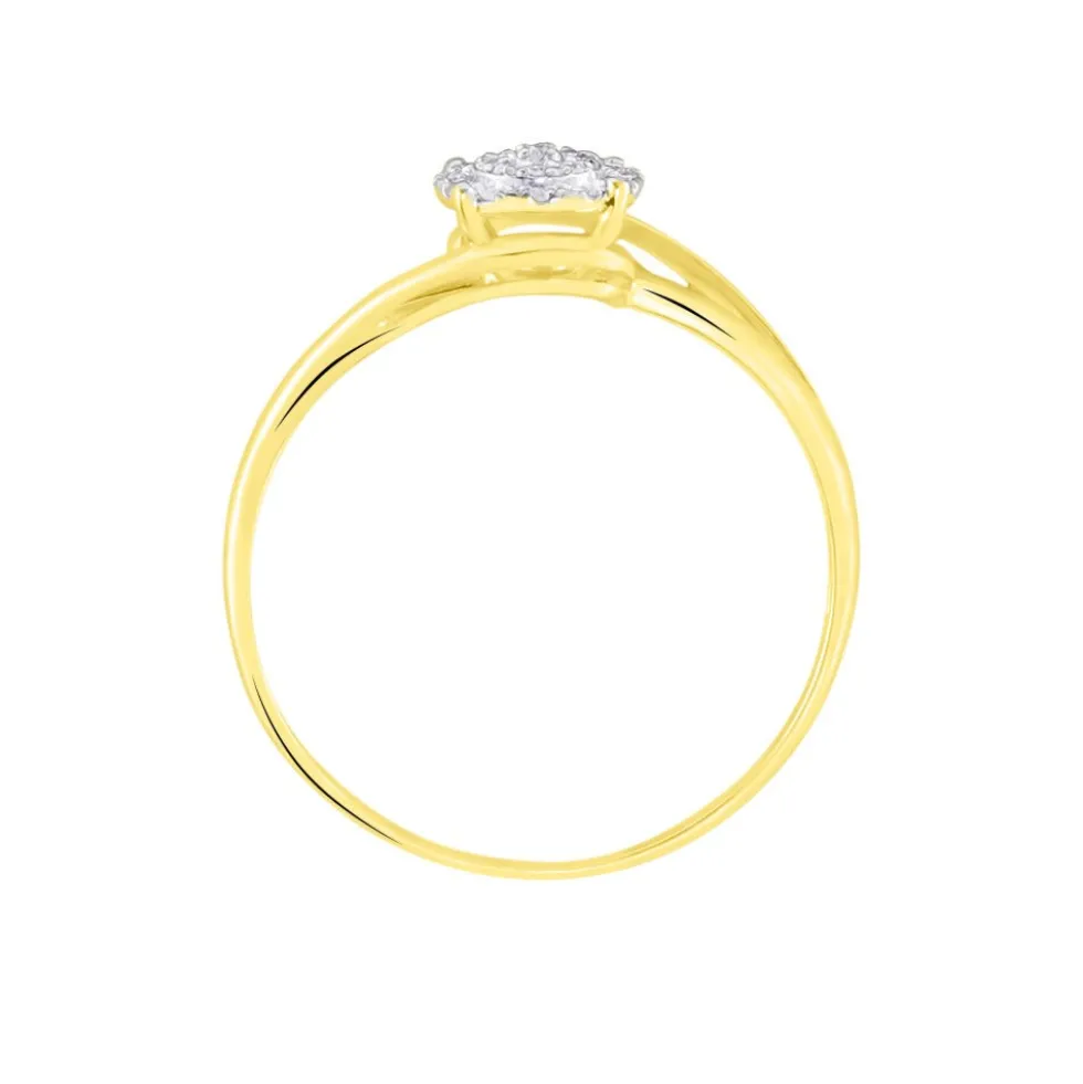 Bague Or Jaune Rosariane Diamants