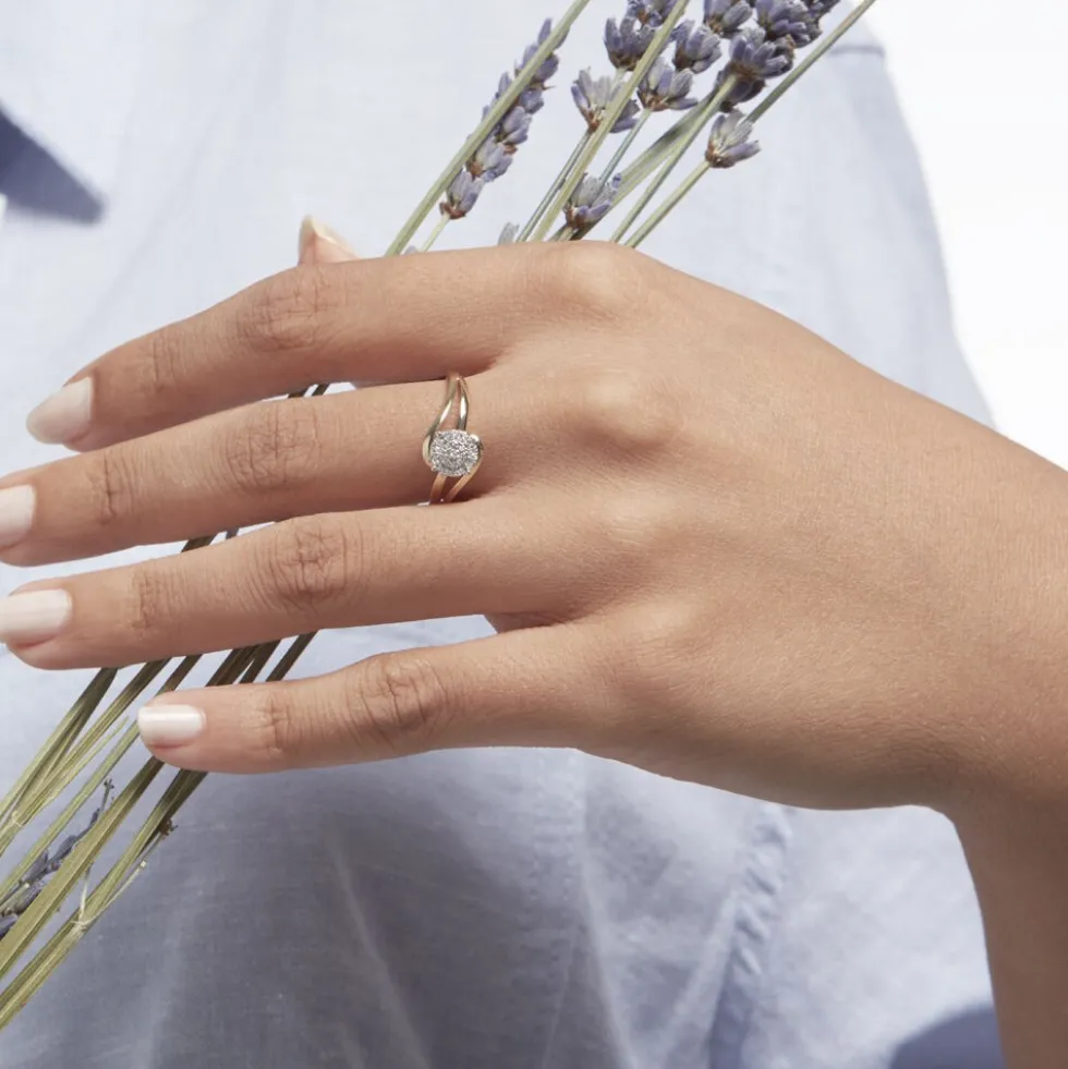 Bague Or Jaune Rosariane Diamants