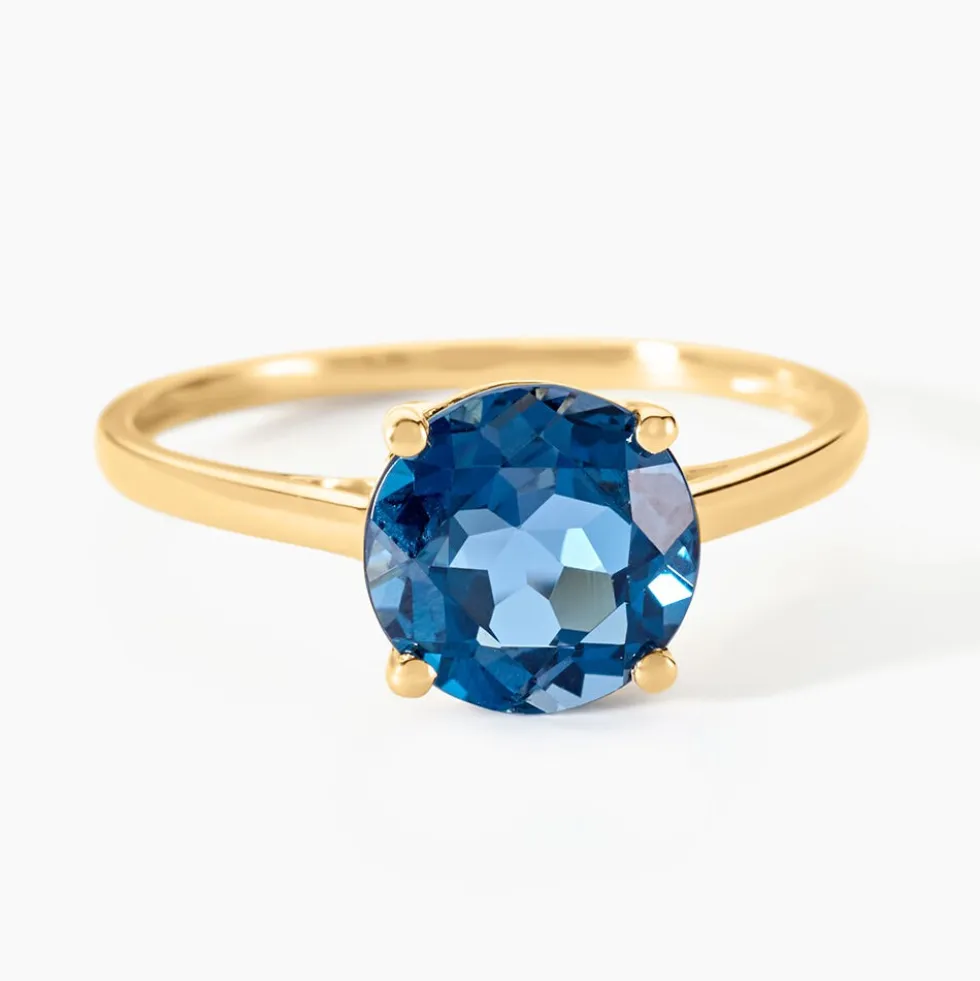 Bague Or Jaune Wilfreda Topaze