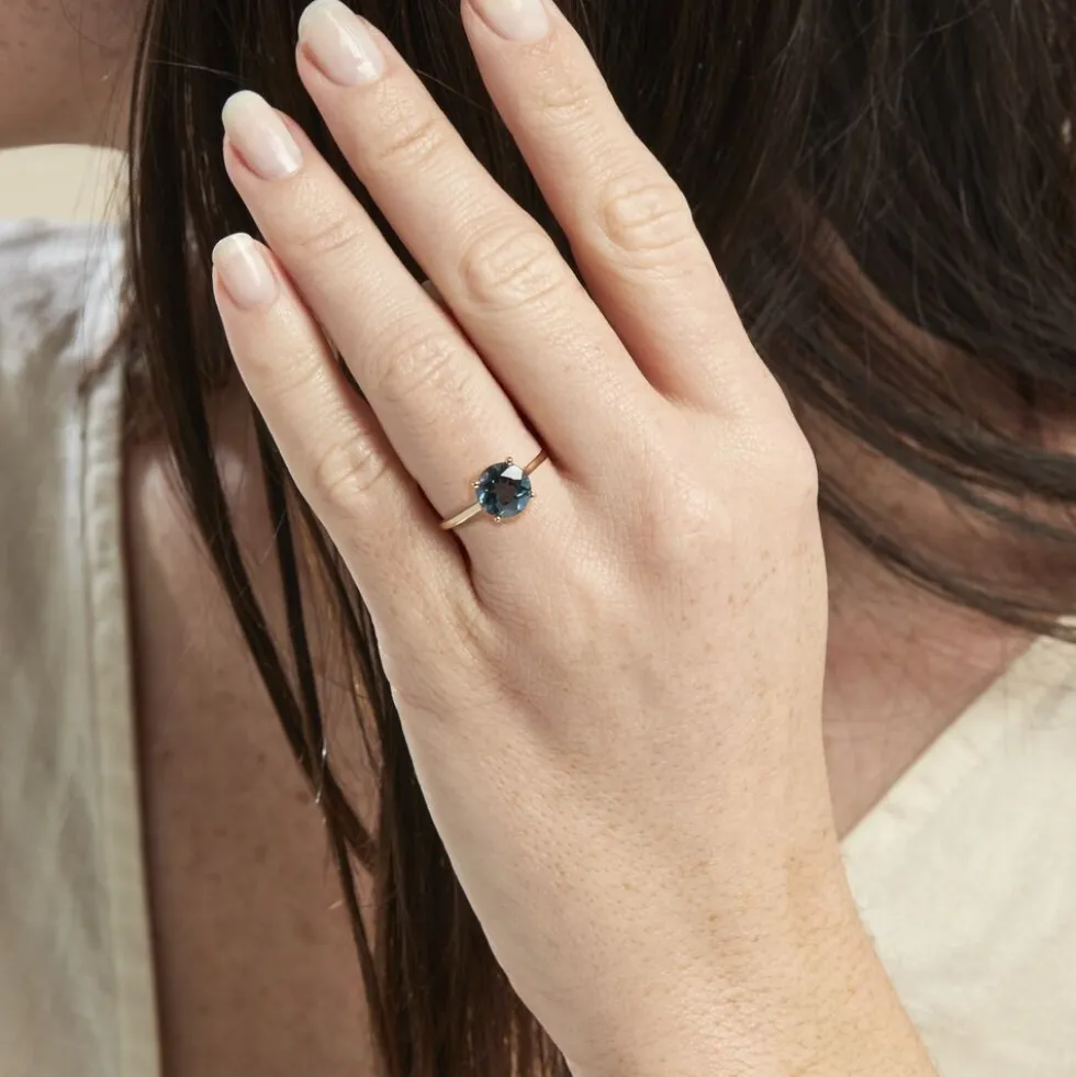 Bague Or Jaune Wilfreda Topaze