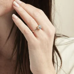Bague Or Jaune Wilfreda Topaze