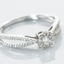Bague Orphee Or Blanc Diamant