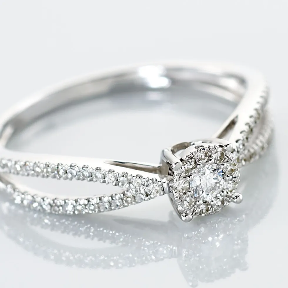 Bague Orphee Or Blanc Diamant
