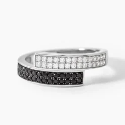 Bague Ouarida Argent Blanc Oxyde De Zirconium