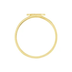 Bague Palmiritio Or Jaune Diamant