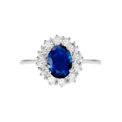 Bague Perez 2 Argent Blanc Oxyde De Zirconium