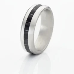 Bague Phebus Him Acier Blanc