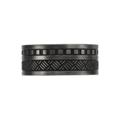 Bague Phebus Him Acier Noir