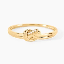 Bague Pietari Or Jaune Diamant