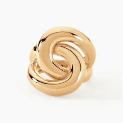 Bague Plaqué Or Jaune Chaili