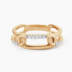 Bague Plaqué Or Mietta Oxydes De Zirconium