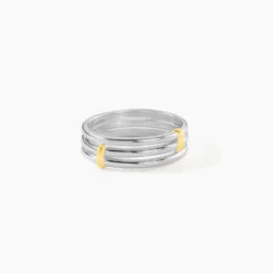 Bague Poly Argent Blanc