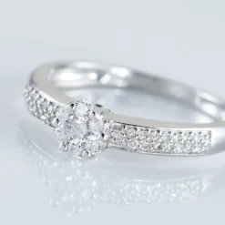 Bague Praya Or Blanc Diamant