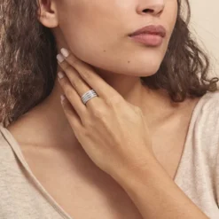 Bague Rayanna Or Blanc Diamant