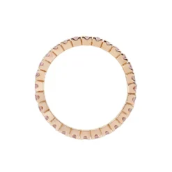Bague Rio Argent Rose Oxyde De Zirconium