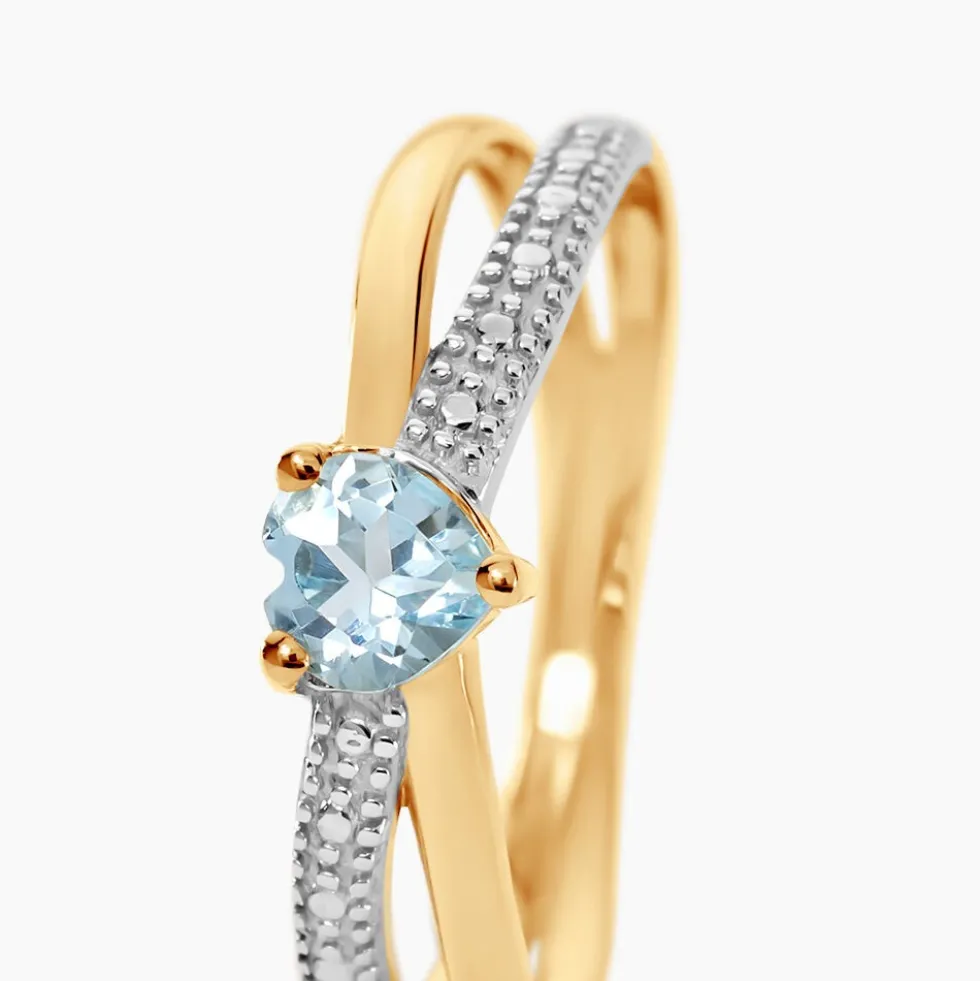 Bague Rory Or Jaune Topaze