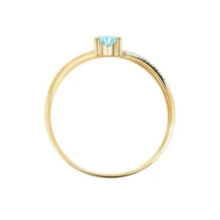 Bague Rory Or Jaune Topaze