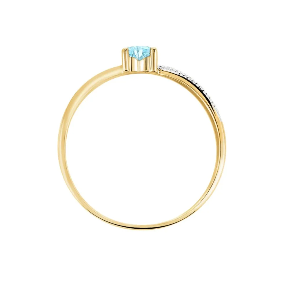 Bague Rory Or Jaune Topaze