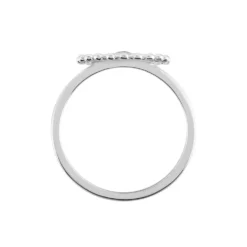 Bague Salvia Argent Blanc Oxyde De Zirconium