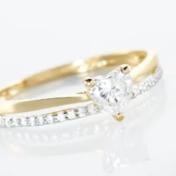 Bague Serafine Or Jaune Oxyde De Zirconium