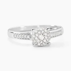 Bague Serena Or Blanc Diamant
