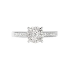 Bague Serena Or Blanc Diamant