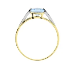 Bague Sidoine Or Bicolore Topaze