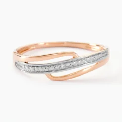 Bague Solena Or Rose Diamant