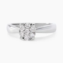 Bague Solitaire Artemis Or Blanc Diamant